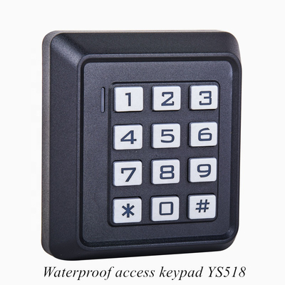 Αυτόματα αδιάβροχα IP68 RFID 125khz πορτών αριθμητικών πληκτρολογίων συστήματα εισόδων πορτών ελέγχου προσπέλασης κωδικοποιημένα αριθμητικό πληκτρολόγιο αυτόνομα με 2000 χρήστες